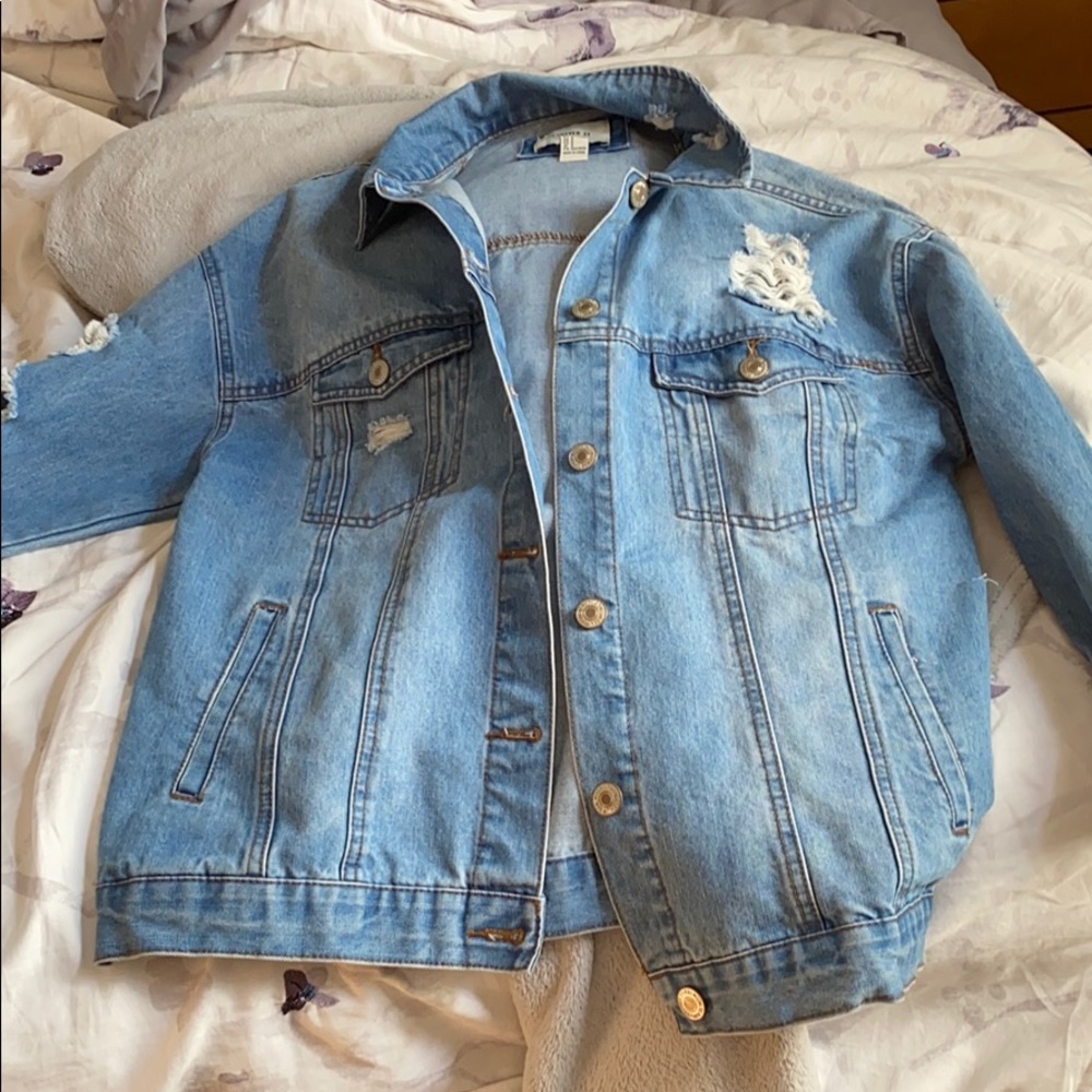 jean jacket !!